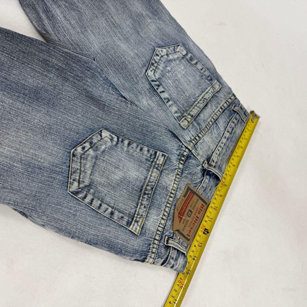 Vintage y2k grunge archive baggy bootcut embroidered rare skater jeans - Picture 5 of 6